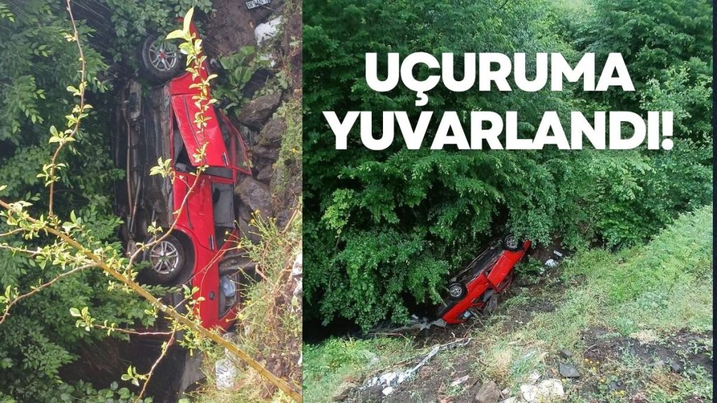 Akkuş’ta Otomobil Şarampole Yuvarlandı: 3 Kişi Hafif Yaralandı