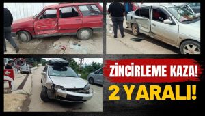 Korgan’da Zincirleme Kaza: 2 Kişi Yaralandı