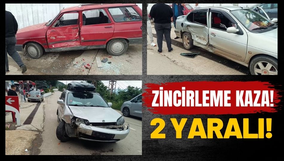 Korgan’da Zincirleme Kaza: 2 Kişi Yaralandı