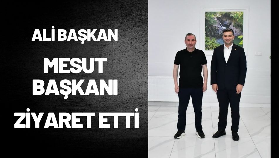 Sultanbeyli Belediye Başkanı Ali Tombaş’tan Memleketi Çaybaşı’na Ziyaret