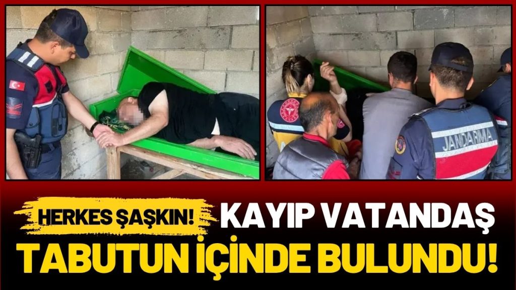 Kayıp Vatandaş Tabutun İçinde Bulundu! Herkesi Şaşkına Çeviren Olay