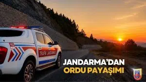 Jandarma Genel Komutanlığı’ndan Ordu Paylaşımı: “Güvenin Adresi Değişmiyor”