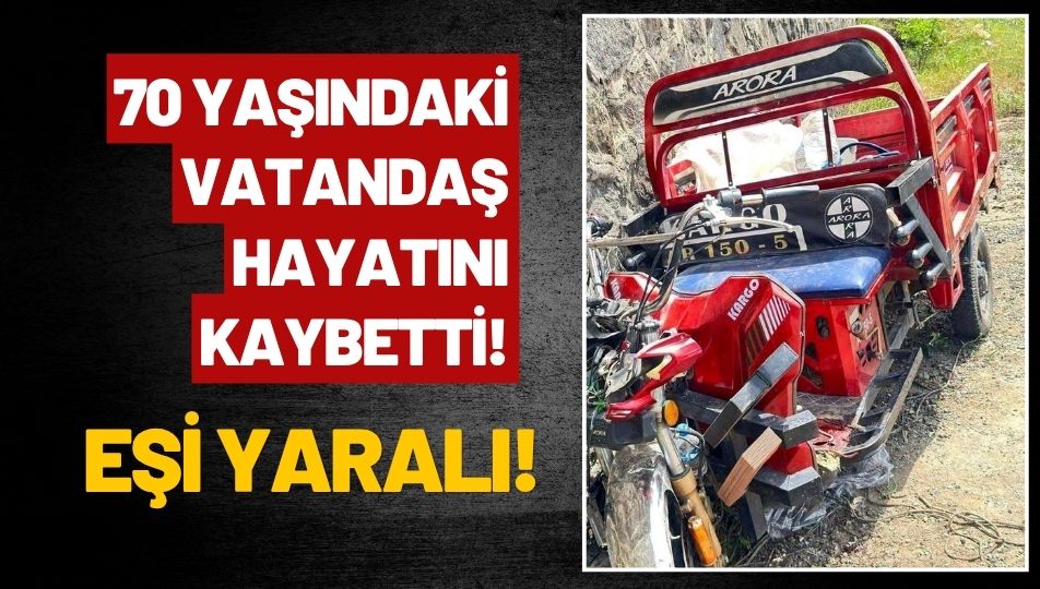 Feci Elektrikli Motosiklet Kazası: 1 Ölü, 1 Yaralı