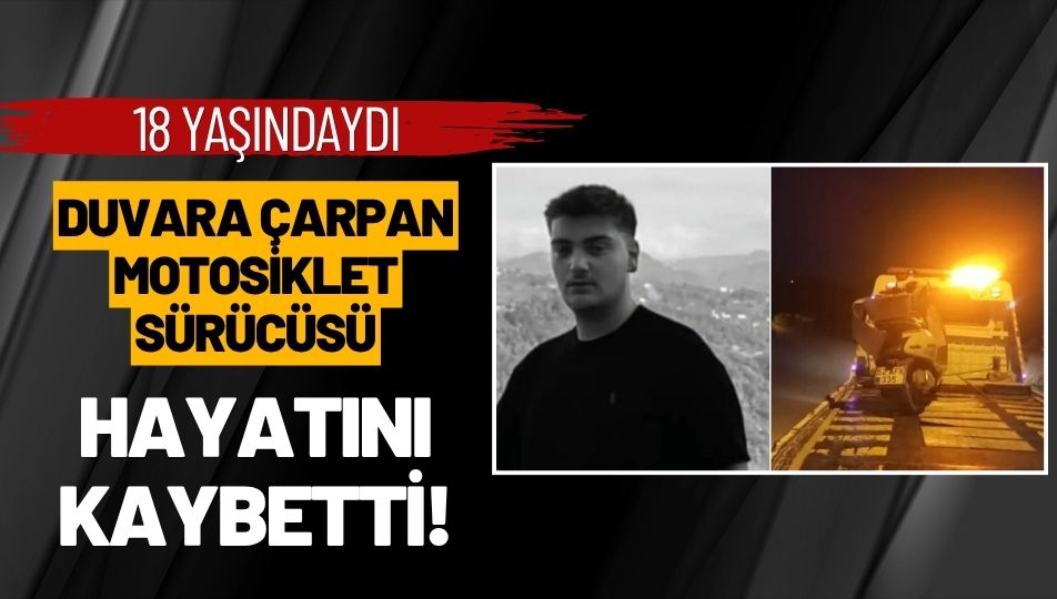 Feci Motosiklet Kazası: 18 Yaşındaki Genç Hayatını Kaybetti