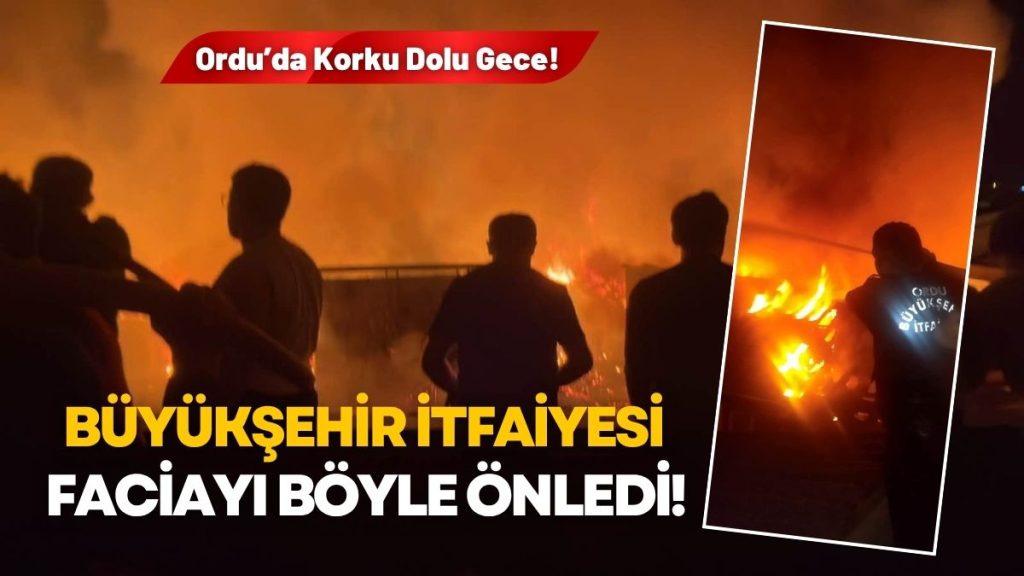 Büyükşehir İtfaiyesi Faciayı Önledi: Çatıda Yangın Paniği!