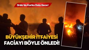 Büyükşehir İtfaiyesi Faciayı Önledi: Çatıda Yangın Paniği!