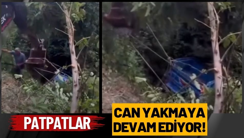 Patpat Kazası: Kontrolden Çıkan Araç Şarampole Yuvarlandı