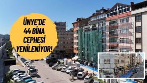 Ünye’ye Modern Görünüm: 44 Binanın Cephesi Yenileniyor!