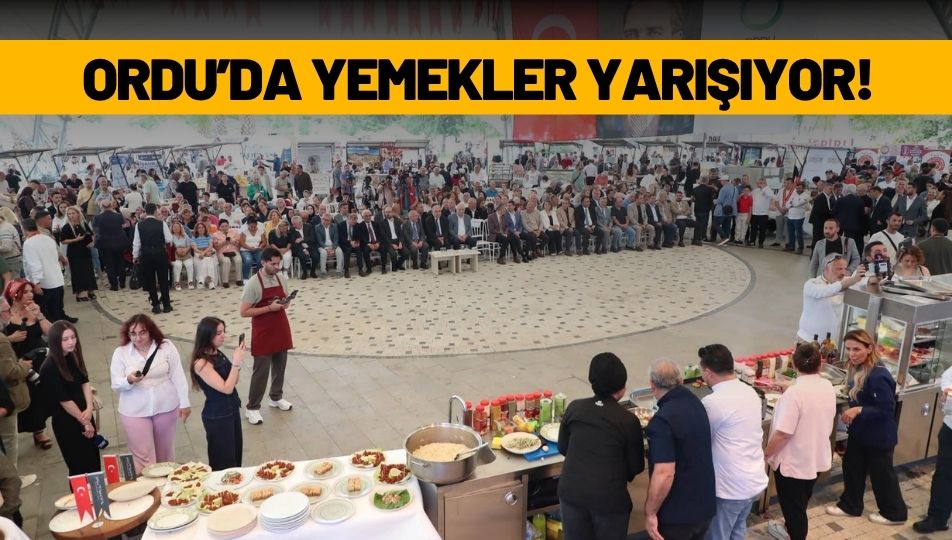 YEDAŞ Ordu Gastronomi Festivali Başladı: Yöresel Lezzetler Bir Araya Geldi