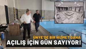 Ünye Yarı Olimpik Yüzme Havuzu Açılış İçin Gün Sayıyor