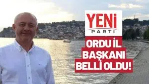 YENİ Parti’nin Ordu’daki Kurucu İl Başkanı Cihangir Şimşek Oldu