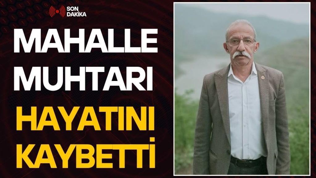 Ordu’da Çökek Mahallesi Muhtarı Ali Peker Vefat Etti