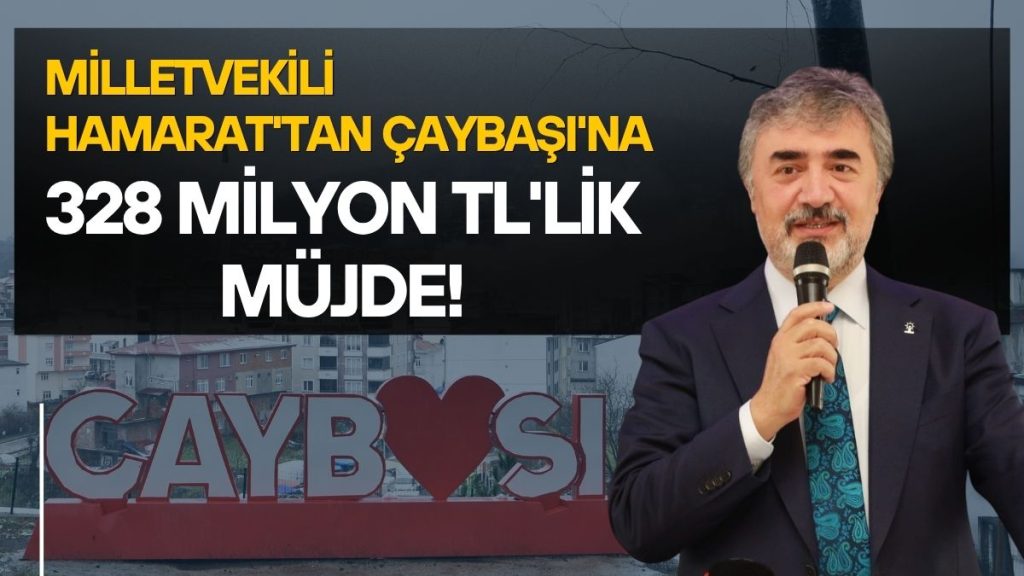 AK Parti Milletvekili Mustafa Hamarat’tan Çaybaşı’na 328 Milyon TL’lik Enerji Yatırımı Müjdesi