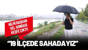 Başkan Güler Derelerde İnceleme Yaptı: “19 İlçemizde Sahadayız”