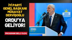 İYİ Parti Genel Başkanı Müsavat Dervişoğlu Ordu’ya Geliyor