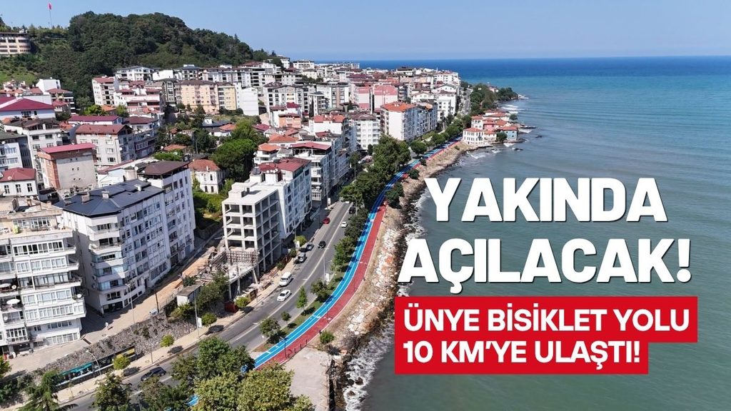 ÜNYE BİSİKLET YOLU GÜN SAYIYOR!