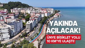 ÜNYE BİSİKLET YOLU GÜN SAYIYOR!