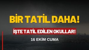 İSTANBUL’DA EĞİTİME BİR GÜN DAHA ARA: OKULLAR CUMA GÜNÜ DE TATİL EDİLDİ!